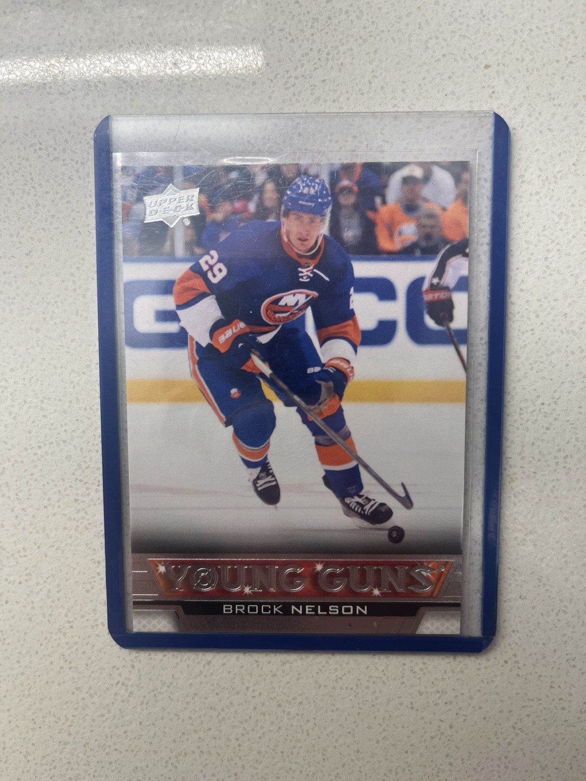 2013-14 Upper Deck Brock Nelson Young Guns Rookie #204