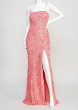 Emerald Sundae Women Pink Floral-Sequined Dress Juniors Size Small