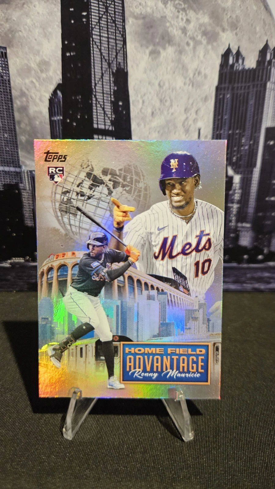 2024 TOPPS UPDATE - HOME FIELD ADVANTAGE RONNY MAURICIO #HFA-30 ROOKIE RC
