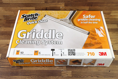 Scotch-Brite 3M Quick Clean Griddle Cleaning System 710