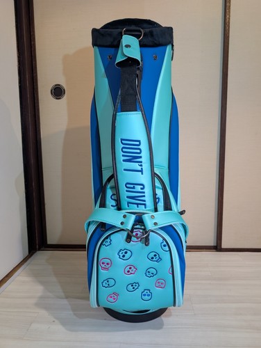 NEW Swag Golf Caddy Bag Pu Leather 10 type 4.7Kg Stand with Hood Cover JP D702 - Picture 5 of 13