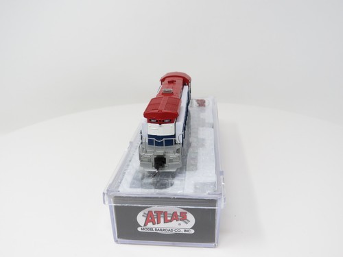 Atlas N 40005446 BC Rail British GE B36-7 Diesel Locomotive DC Freight Train - Imagen 6 de 8