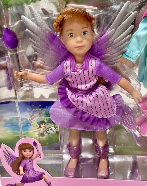 Boneca Kathe Kruse Kruselings Chloe Conjunto Deluxe Novo Na Caixa - Imagem 3 de 4