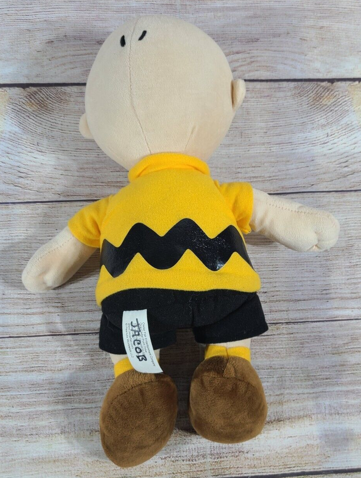Cedar Fair Peanuts Plush Charlie Brown Stuffed Animal Doll Toy