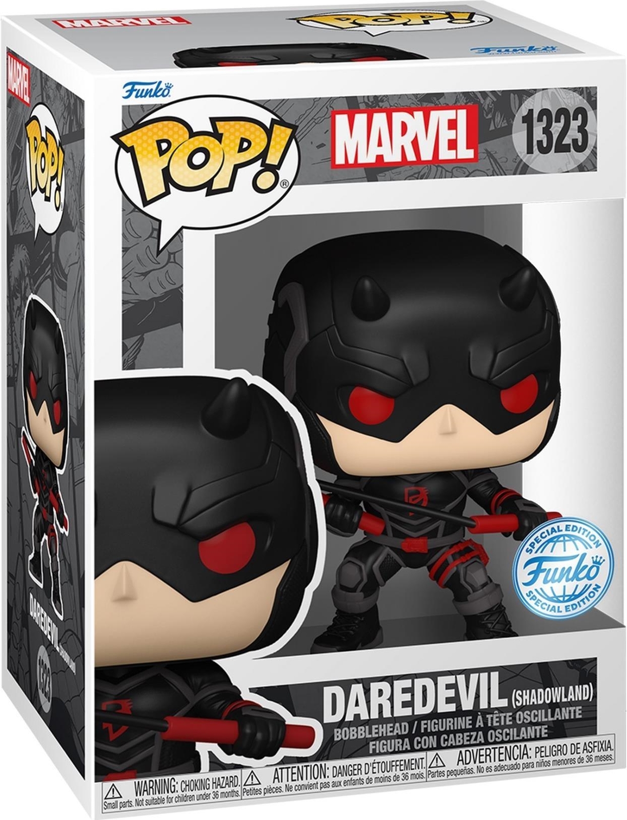 7043245 Merchandising Marvel: Funko Pop! - Daredevil (Shadowland) (Vinyl Figure