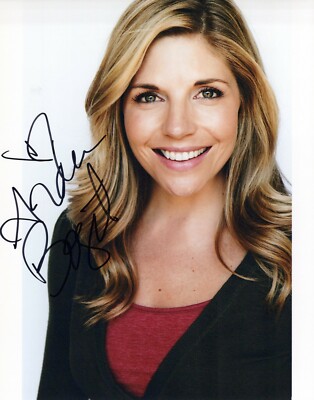 Andrea Bogart glamour shot autographed photo signed 8x10 #6
