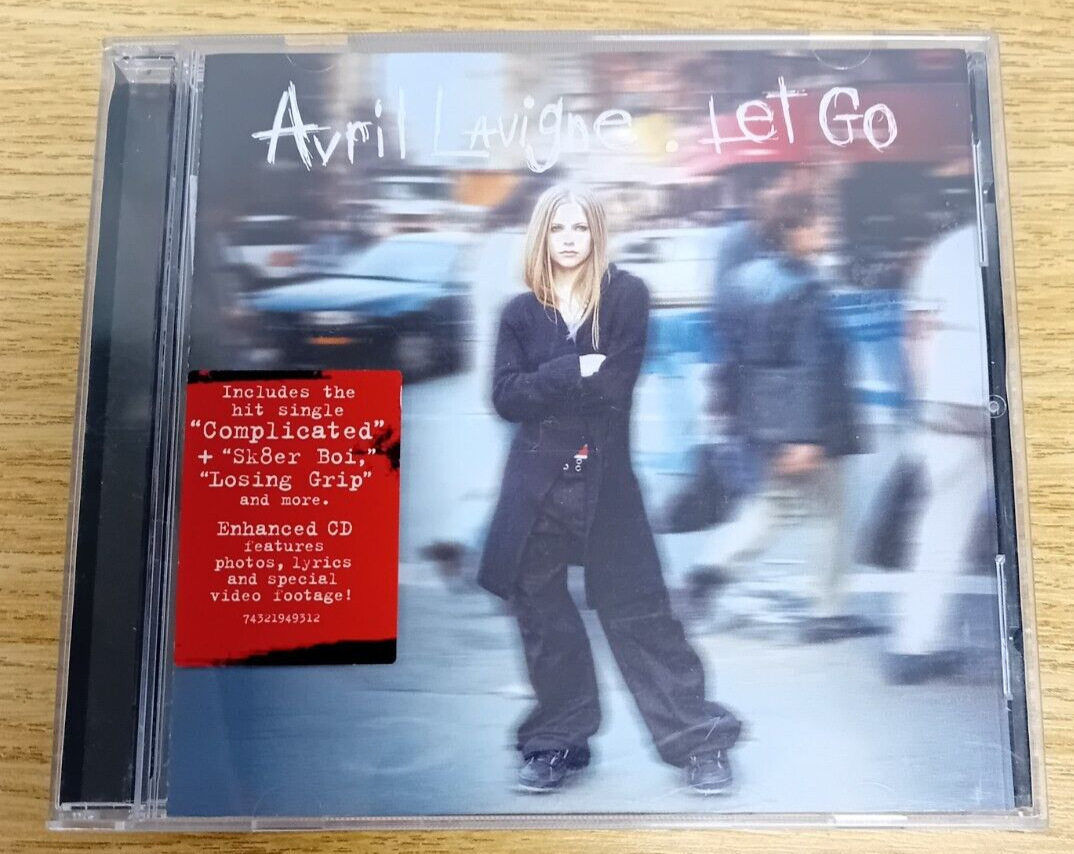 MUSIC CD ALBUM Let Go by Avril Lavigne (CD, 2002)