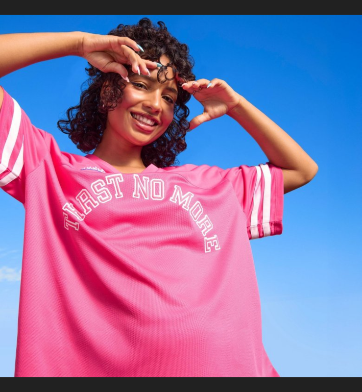 Target Adult Poppi Football Graphic Jersey - Pink | eBay