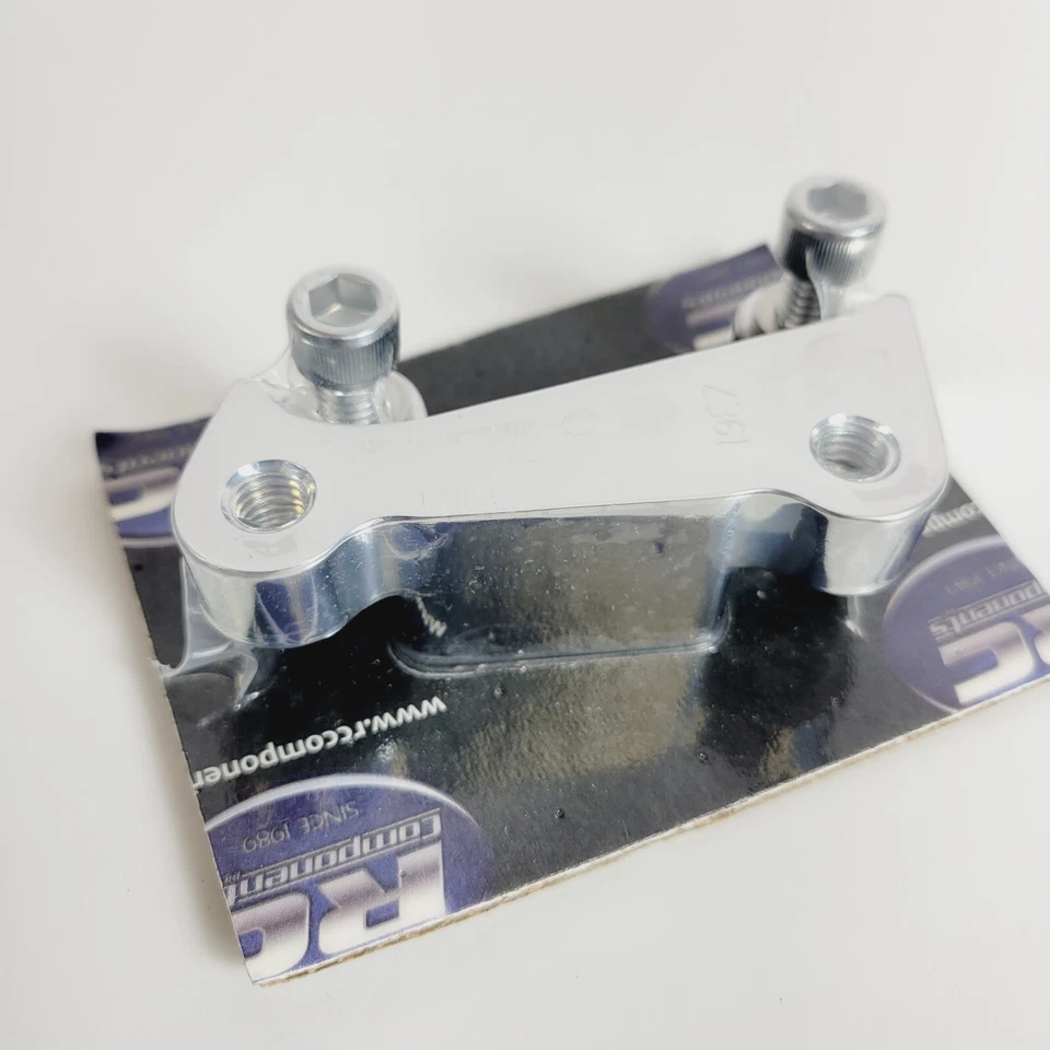 RC Components Caliper Mount - Front Left - Chrome - 13" Harley Touring 2000-2007 - Image 3 of 4