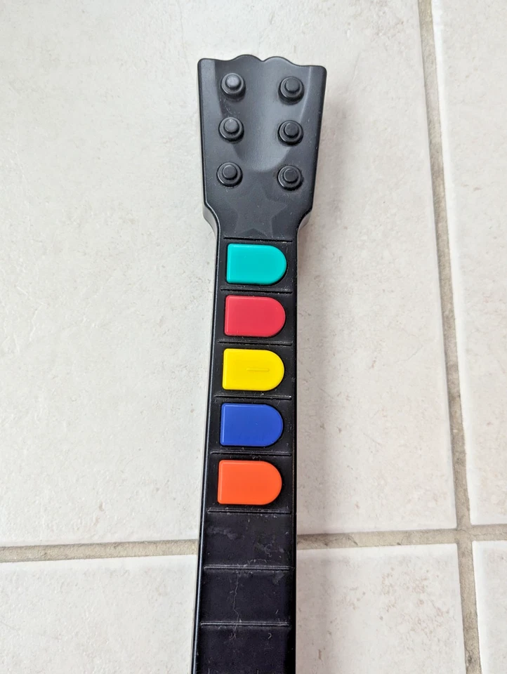 TESTED WORKS Guitar Hero Gibson SG Red Octane Wired PSLGH Playstation 2 PS2 game - Image 4 of 4