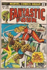 FANTASTIC FOUR #133 - MARVEL COMICS - 1973 - THE BATTLE OF THE CENTURY!