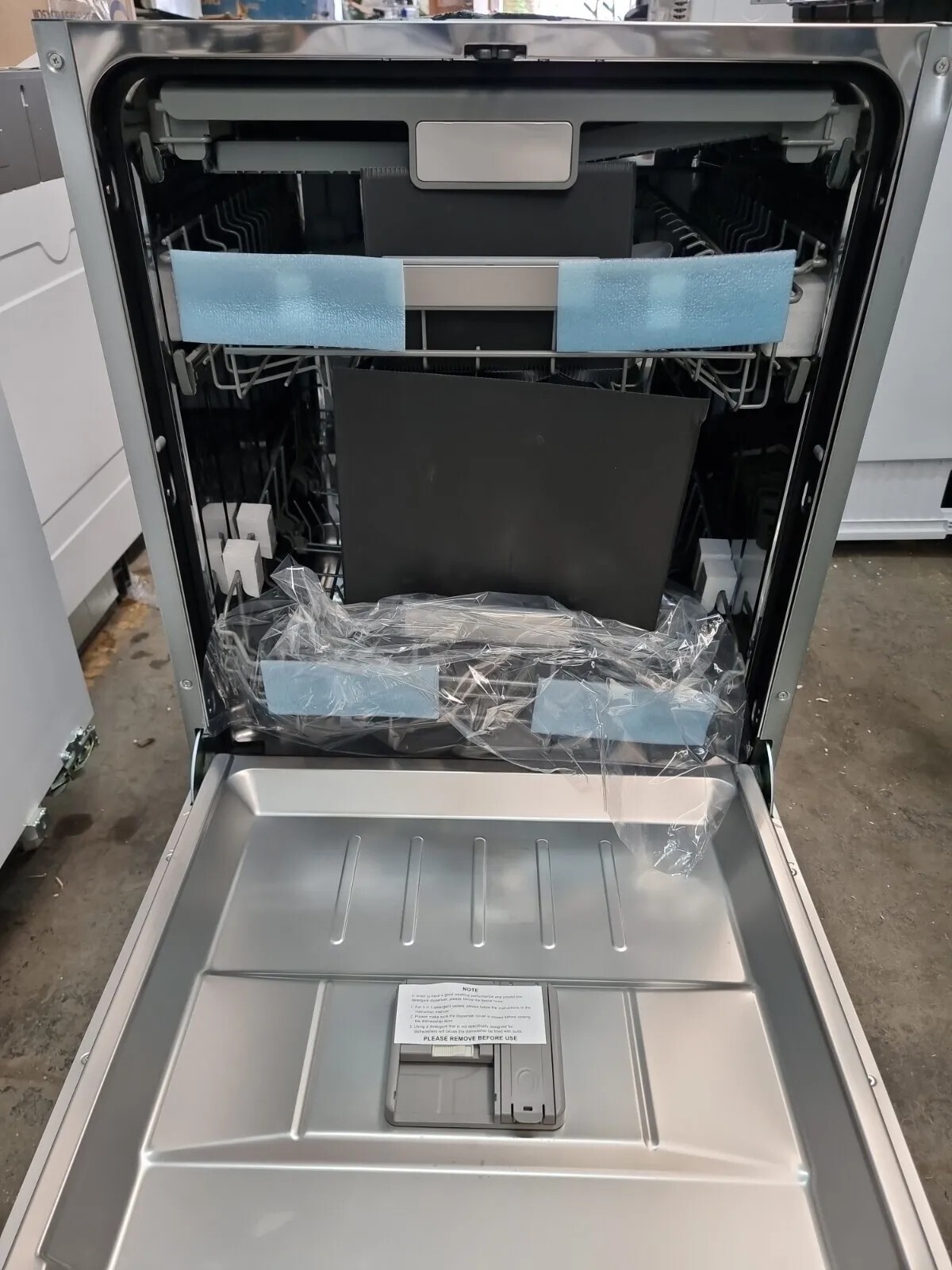 Kenwood KID60X20 Fullsize Fully Integrated Dishwasher Silver eBay