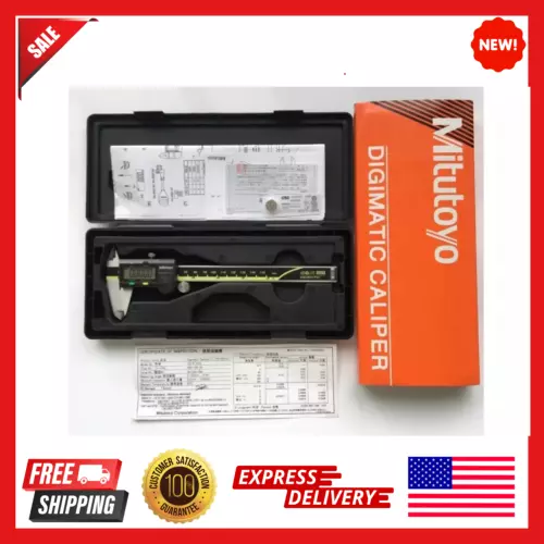 Mitutoyo Japan 500-196-30 150mm/6" Absolute Digital Digimatic Vernier Caliper