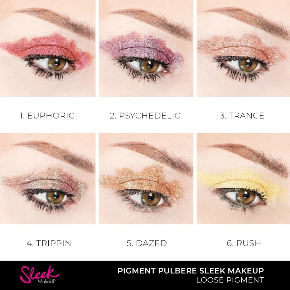 Sleek Makeup Loose Pigment Powder Shimmer Eyeshadow Eye Dust Shaker - Image 2 of 3