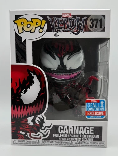 Carnage Funko Pop Marvel Venom NYCC Con Exclusive 2018 Limited Edition 371