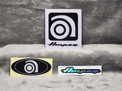 Ampeg Amplifiers Sticker Set