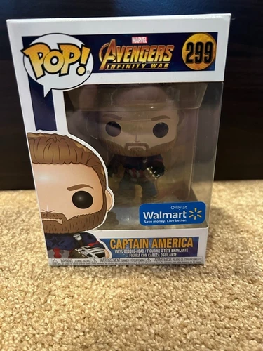 Walmart Exclusive Avengers Infinity War Captain America Funko Pop!