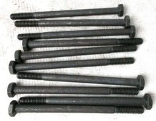 Hex Head Bolt 1/4" - 20 x 4" Long Grade 8 " 10 Bolts " 1/4-20x4