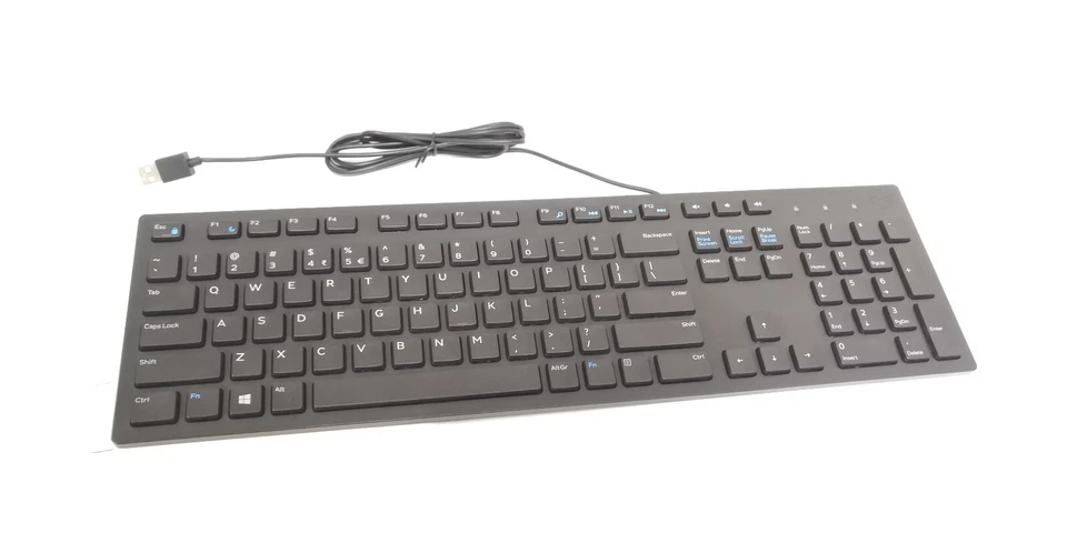 DELL KB216 USB Tastatur Keyboard PC Verkabelt US Layout English KB216-BK-ENG-INT - Bild 4 von 4
