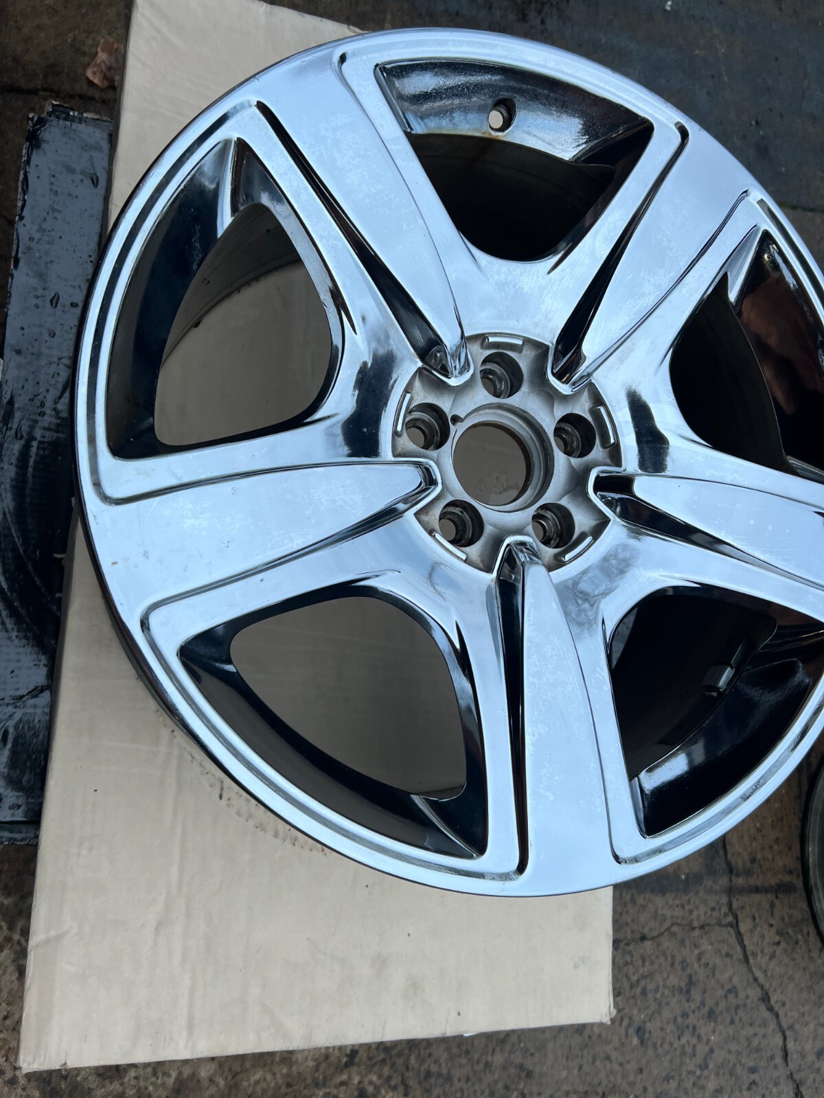 2006 - 2012 BENTLEY CONTINENTAL GT GTC FLYING SPUR OEM  19" CHROME WHEEL RIM