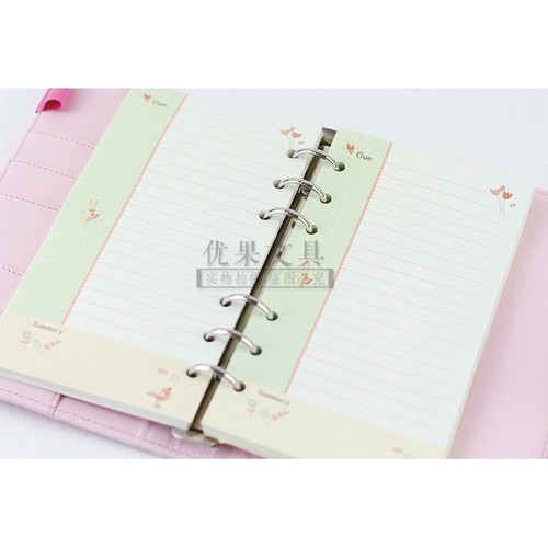 New A5/A6 Cornell Colourful Planner Diary Refill Schedule Organiser 45 Sheets #J - Bild 4 von 7