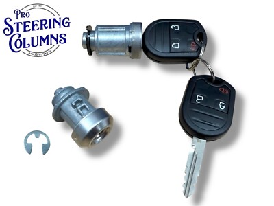 Aramox Car Ignition Lock Door Lock Cylinder Set, 2 Set Door Lock