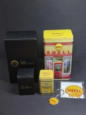 NIB 2016 Shell Malaysia 125 Years Collector's Tins Magnet Keychain Design 1950