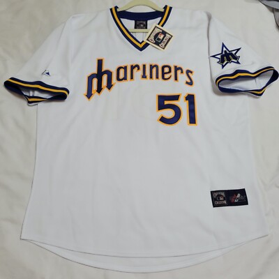 AUTHENTIC MAJESTIC 2XL ICHIRO SUZUKI SEATTLE MARINERS TBTC Jersey