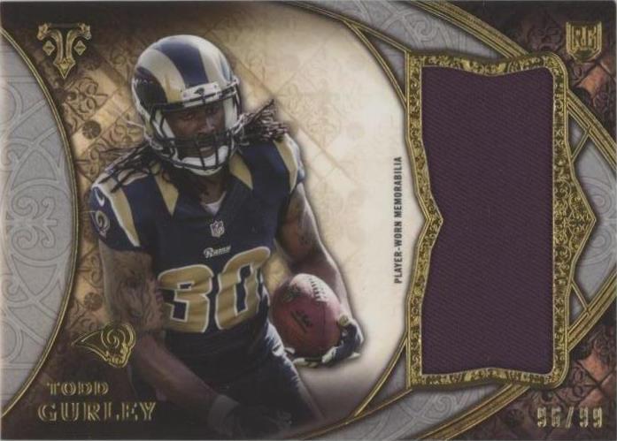 2015 Topps Triple Threads Todd Gurley II #TTRJR-TGUR - 1 of 2