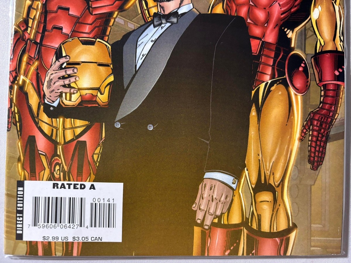 Invincible Iron Man #1 Bob Layton Variant Marvel 2008 (C1-97