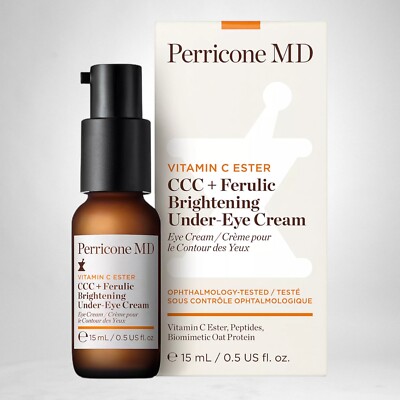Perricone MD Vitamin C Ester CCC + Ferulic Brightening Under-Eye Cream 0.5 oz