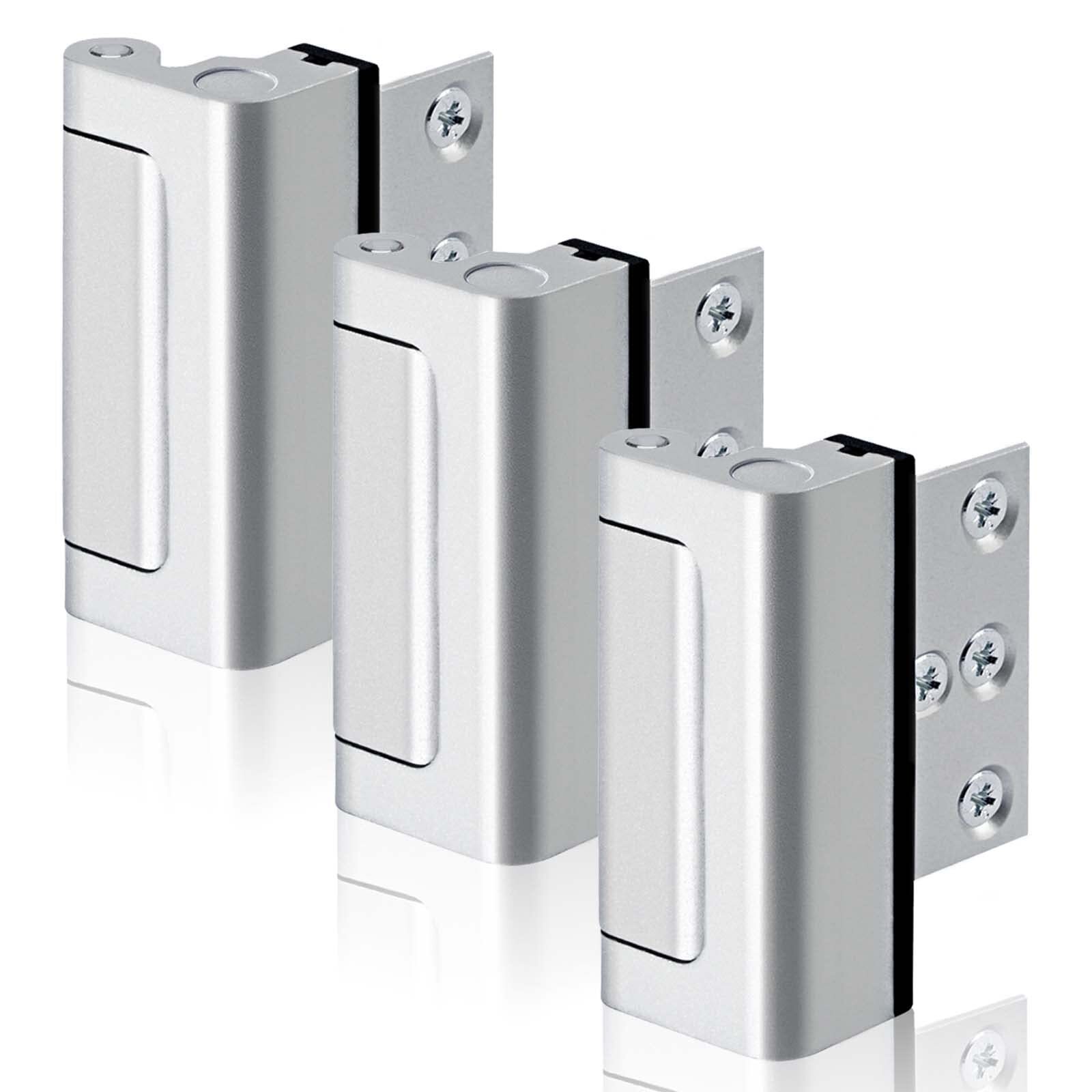 GreaTalent 3PACK Home Security Door Reinforcement Lock Childproof, Add High Secu