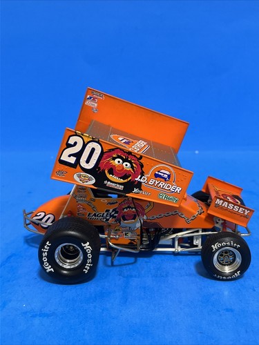1:24 Action 2002 Danny Lasoski #20 J.D. Byrider The Muppet Show Sprint Car - Picture 2 of 20
