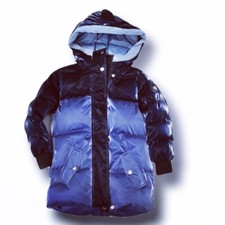Woodpecker UNISEX CHICKADEE LONG COAT - BLUE Success