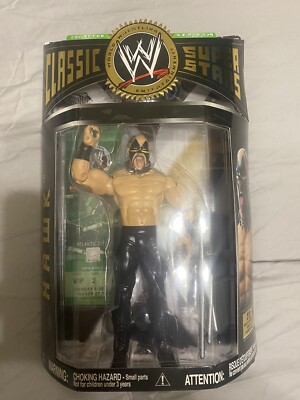 Classic Superstars ROAD WARRIOR HAWK Series 9 Figure WWE Jakks LOD Dog Collar