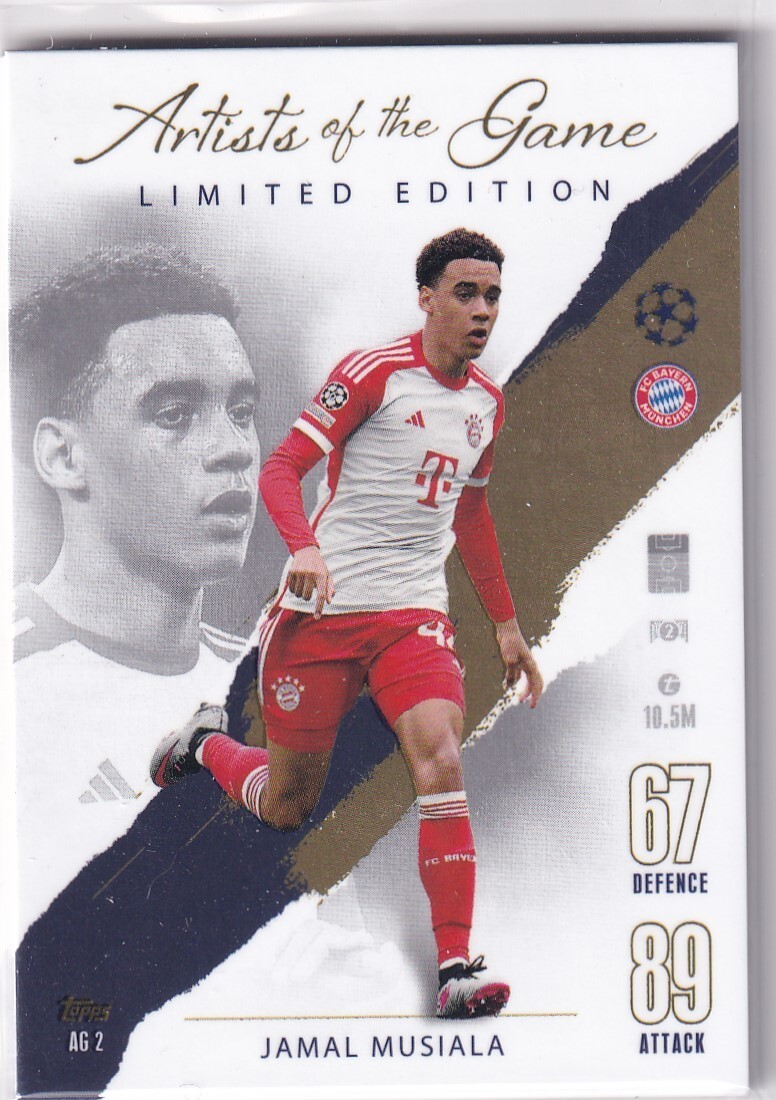Topps Match Attax CL 23/24 Nr. AG 2 Jamal Musiala Artists of the