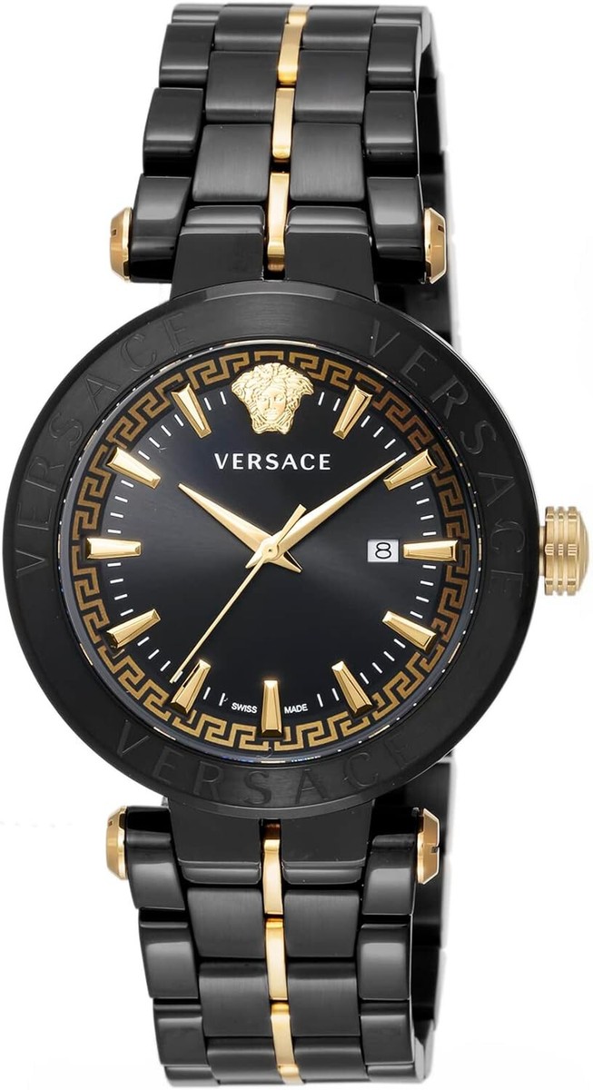 【稀少】 VERSACE Aion ブレスレットウォッチ 腕時計 44mm Versace Aion VE2F00621 Man Quartz Watch | eBay