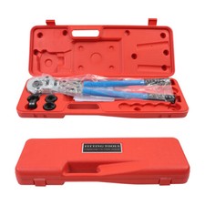 Pipe Crimper Plumbing Copper Fittings Crimping Tool  V15-28mm Jaws Tool Manual