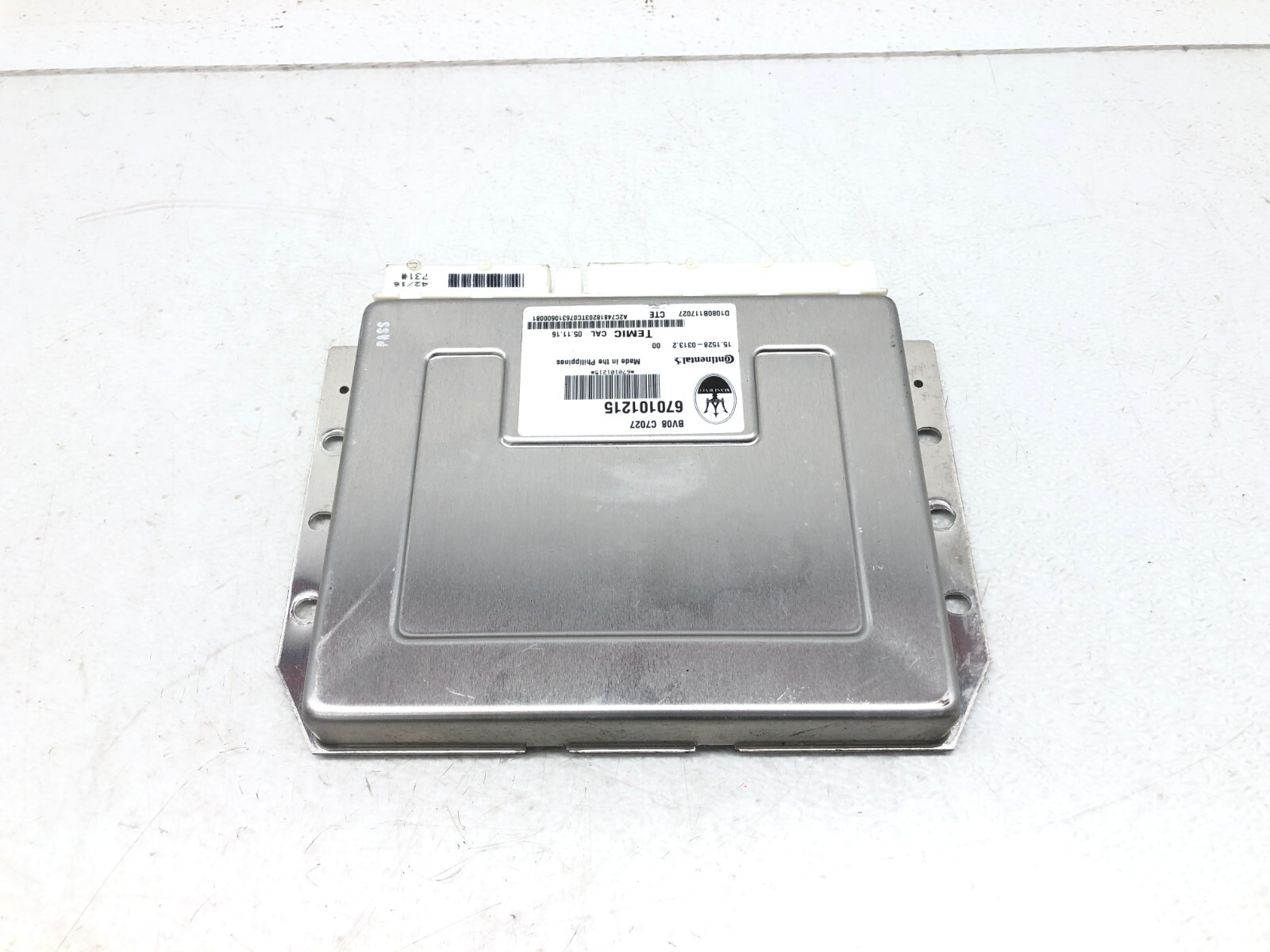 2017-2022 MASERATI LEVANTE AIR SUSPENSION CONTROL MODULE OEM