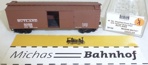 MICRO TRAINS 39130 Rutland 6088 40' Sheathed Wood Boxcar  N 1:160 OVP #01L å | Zustand: Gebraucht