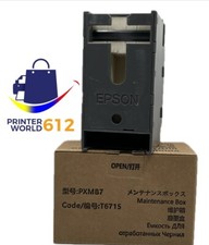 1x T6715 T6716 Ink Maintenance Box for Workforce Pro WF-4730 WF-4740 WF-4734 .