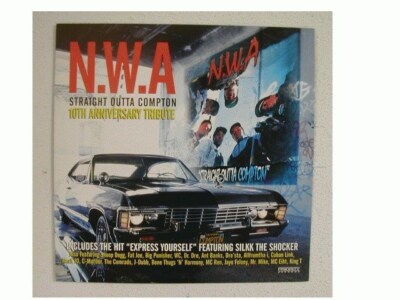 NWA Poster Flach N.W.A. N W A Eazy-E Eazy E