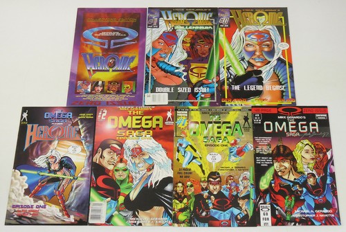 Mike Gerardo's Omega Saga #0 \u0026 1-3 VF/NM complete series + heroine 0-1 +  variant | eBay