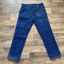 Wrangler Jeans Mens 36x30 13MWZ Cowboy Denim Vintage 90s Western Work. 4