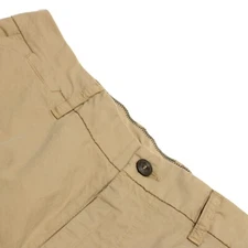 Mason's NWOT Cotton Blend Bermuda Shorts Size 48 (32 US) In Solid Khaki / Beige