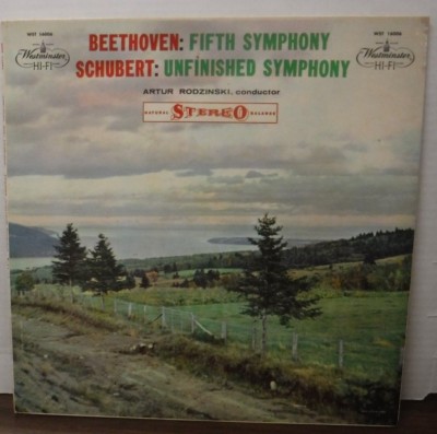Beethoven fifth symphony & Schubert unfinished symphone WST-16006   021918LLE