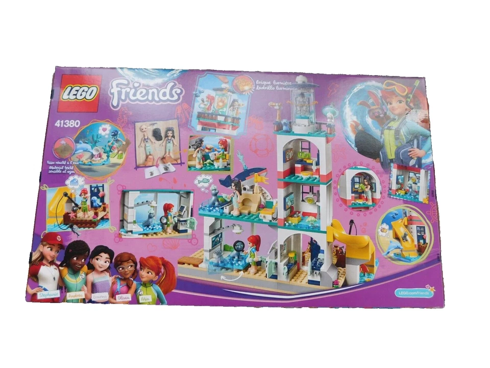 LEGO FRIENDS LIGHTHOUSE RESCUE CENTER # 41380 NEW IN BOX SEALED RETIRED - Image 2 of 3