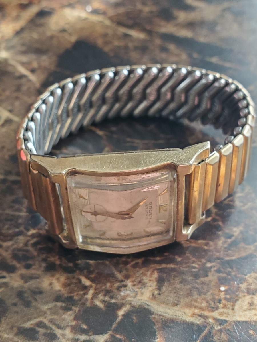 Vintage Gruen Veri-Thin Curvex 1930s/1940s 10k Gold Filled Watch