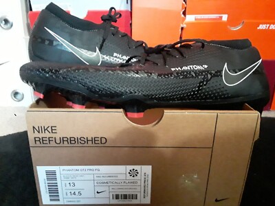 Nike Air Phantom GT2 Pro FG Shadow Pack Black Dark Smoke Grey Crimson DA4432 001