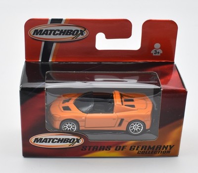 Matchbox Superfast Opel Speedster orange. Stars of Germany. deutsche Ausgabe